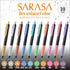 Zebra Sarasa DECOSHINE Deco Shine Metallic Shiny BLUE 0.5mm Push Clip Gel Pen | ALL Colors