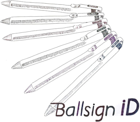 Sakura Craypas Knock FOREST BLACK 0.5mm Gel Ink Ballpoint Pen BallSign iD | GBR205-30