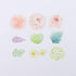 RANUNCULUS BOUQUET | Bande Washi Tape Masking Tape Sticker Roll Roses BDA273 200 Stickers