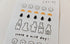 Suatelier Sonia PVC Transparent Stickers Mini Series 107 | Deco 02 Polar Bears Sun Trees Hearts