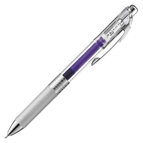 Pentel EnerGel Infree BURGUNDY Gel Pen 0.4mm | BLN74 Quick Drying Smudge Resistant