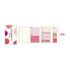 Kamio Japan Watercolor Color PASTEL COLORS Sample Book Sticky Notes | 135 Sheets Washi Paper