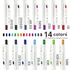 Zebra Sarasa "R" Rich SKY BLUE 0.4mm Push Clip Gel Pen Super Saturated Ink | JJS29-R1