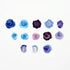 BLUE ROSE | Bande Washi Tape Masking Tape Sticker Roll Roses BDA472 200 Stickers