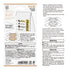 Midori Square Paintable Stamp Re-Inkable Self-Inking Stamp | FRAGILE Tan Package