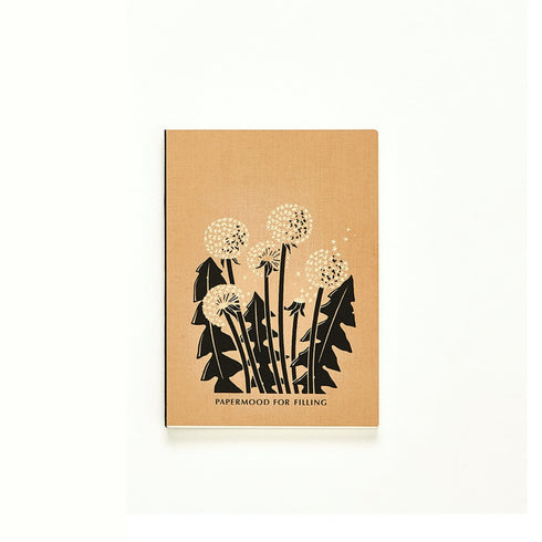 Papermood B6 Tomoe River GRID Undated Softcover GOLD Foil Notebook Planner Journal | GRID 68gsm