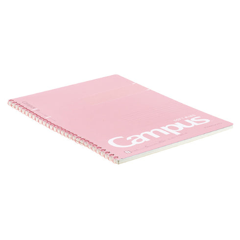 Kokuyo B5 Soft Ring PINK SUMMER Edition Notebook Dotted Line 6 mm Rule | 40 Sheets S111BT