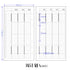 Chiba Stationery A6 Tomoe River Paper WEEKLY INSERT "A" 52gsm Planner Notebook Journal | 40 Pages 170mm X 95mm