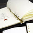 Chiba Stationery A6 Tomoe River Paper WEEKLY INSERT "A" 52gsm Planner Notebook Journal | 40 Pages 170mm X 95mm