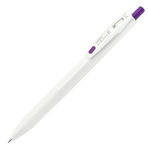 Zebra Sarasa "R" Rich VIOLET 0.4mm Push Clip Gel Pen Super Saturated Ink | JJS29-R1