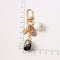 Japanese Bara Mystic GREEN Rose Planner Charm Good Luck Charm | 2.5 X .039 Inches