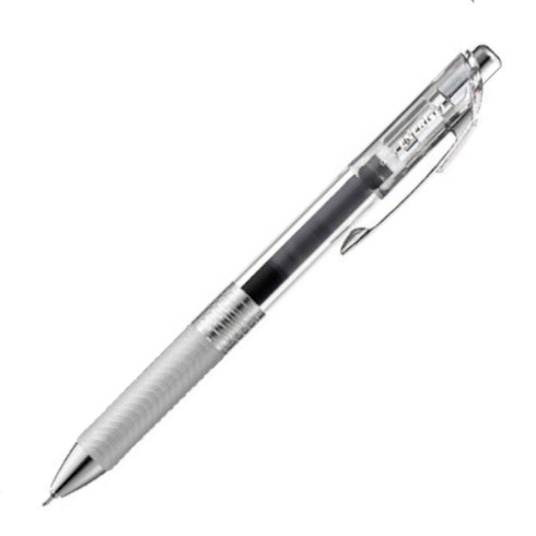 Pentel EnerGel Infree BLACK Gel Pen 0.4mm | BLN74 Quick Drying Smudge Resistant