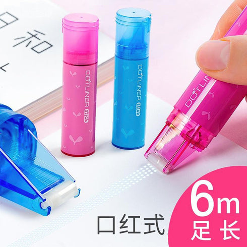 Kokuyo Campus PINK DOTLINER REPOSITIONABLE Glue Stick Photo Glue Acid-Free Glue | D900-06