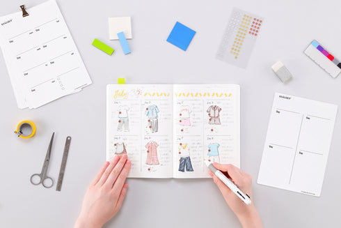 Stalogy A5 Editor's Series Half Year GRAY Notebook 2021 LIMITED Edition | 192 Pages