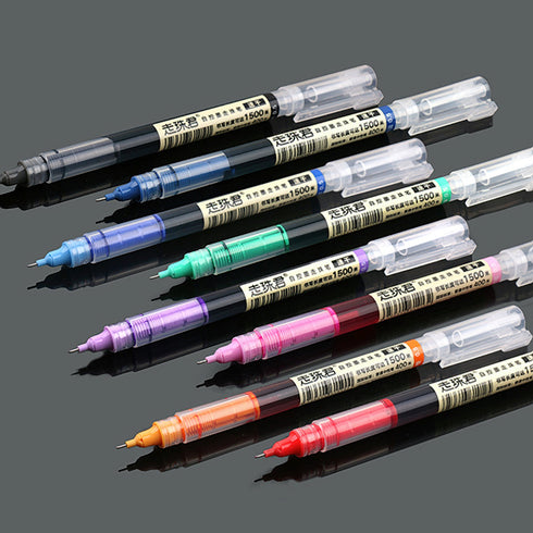 Dianshi MILK TEA Stone Series Saturated Ink Large Capacity Gel Pen 0.5mm | DS904 Highly Recommend
