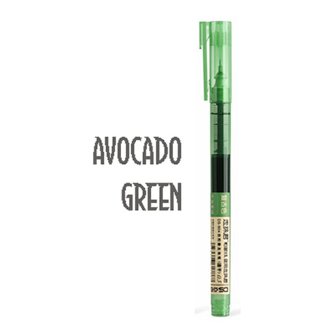 Dianshi AVOCADO GREEN Stone Series Saturated Ink Large Capacity Gel Pen 0.5mm | DS904 Highly Recommend