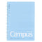 Kokuyo A5 Soft Ring BLUE SUMMER Edition Notebook Dotted Line 6 mm Rule | 50 Sheets S131BT