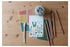 MU Lifestyle WOODEN PRESSURE Stick for Print-On Stickers Rub-On Stickers Transfer Stickers