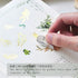 MU Lifestyle Print-On Stickers Rub-On Stickers Transfer Stickers GOLD FOIL Stickers 04 | Individual Gold Foil Flowers Lotus Rose Branch