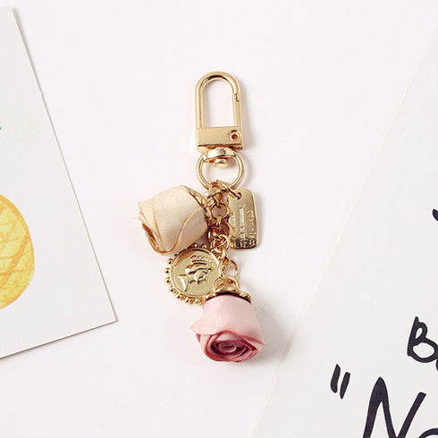 Japanese Bara Mystic GREEN Rose Planner Charm Good Luck Charm | 2.5 X .039 Inches