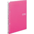 Kokuyo A5 Campus LIGHT PINK Smart Ring Binder 20 Rings Notebook | 25 Sheets Capacity SP130