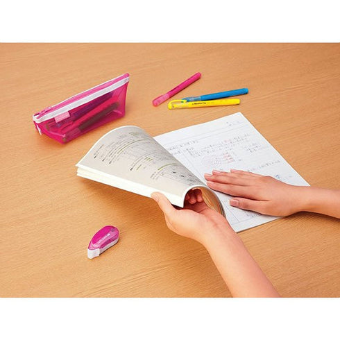 Kokuyo Campus PINK DOTLINER REPOSITIONABLE Glue Stick Photo Glue Acid-Free Glue | D900-06