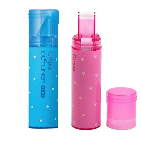Kokuyo Campus PINK DOTLINER REPOSITIONABLE Glue Stick Photo Glue Acid-Free Glue | D900-06
