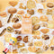 Premium Die-Cut Baking Bread Croissants Baguettes Stickers | 45 Stickers