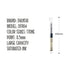 Dianshi TURQUOISE Stone Series Saturated Ink Large Capacity Gel Pen 0.5mm | DS904 Highly Recommend