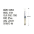 Dianshi RED Stone Series Saturated Ink Large Capacity Gel Pen 0.5mm | DS904 Highly Recommend