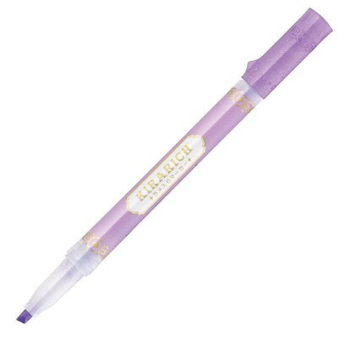 Zebra Kirarich Kira Rich BLUE GLITTER Highlighter Pearlescent Highlighter Sparkle Highlighter | WKS18