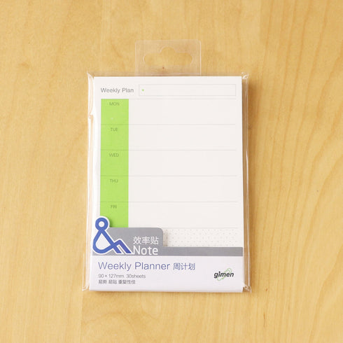 Gimen Paper Sticky Note DAILY CHECKLIST Organization Sticky Note | 3.97 X 2.83 Inches 30 Sheets