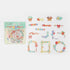 BGM Premium Die-Cut Flake Colorful Party Birthday Party Stickers Celebration Stickers Gold Foil Stickers | DG012
