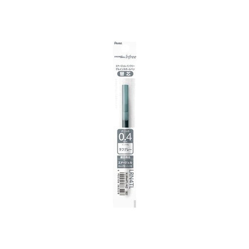 Pentel EnerGel Infree BLUE BLACK REFILL Gel Pen 0.4mm | XLRN4TL Quick Drying Smudge Resistant