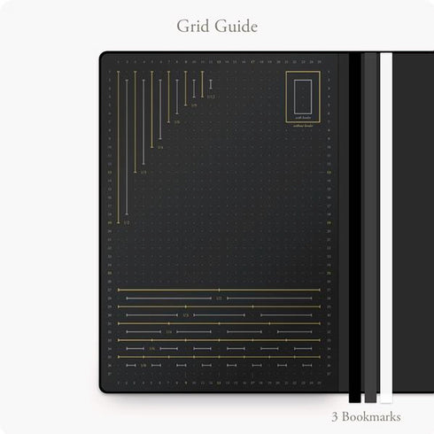 Leuchtturm1917 BLACK A5 Bullet Journal Edition 2 BUJO 2.0 | 120gsm 210 X 148mm 363573