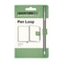 Leuchtturm 1917 Muted Colors BELLINI ORANGE Fabric Pen Loop | Self-Adhesive