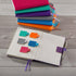 Leuchtturm 1917 ANTHRACITE GREY Fabric Pen Loop | Self-Adhesive