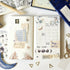 MU Lifestyle Print-On Stickers Rub -On Stickers Transfer Stickers Translucent Stickers 089 | Glimmer of Hope Planets Moon Stars Crystals