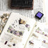 MU Lifestyle Print-On Stickers Rub -On Stickers Transfer Stickers Translucent Stickers 171 | Flowers Whispers Purple Flowers Bouquet
