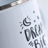 MU Lifestyle Print-On Stickers Rub-On Stickers Transfer Stickers CRYSTAL Stickers 016 | Brush Lettering Calligraphy Phrases Positivity