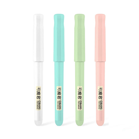 Dianshi ERASABLE Fountain Pen PINK Barrel Fountain Pen Fine Nib | 0.5mm DS-996