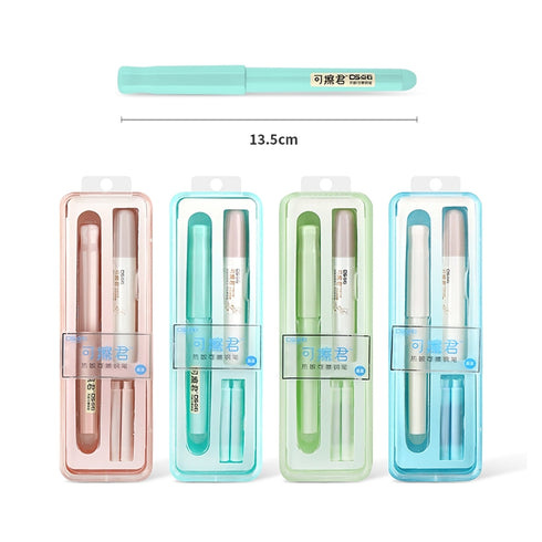 Dianshi ERASABLE Fountain Pen BLACK ink Cartridges