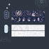 Vientiane IRIDESCENT FOIL Butterfly Insect Bugs Rainbow Foil Metallic Foil Washi Tape