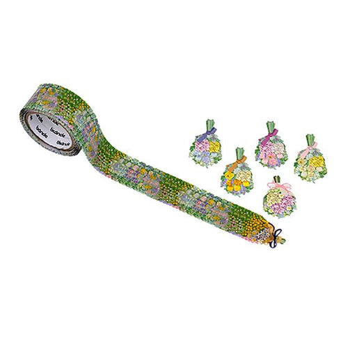 SWAG BLOOM Bouquet Bande Washi Tape Masking Tape Sticker Roll BDA590 200 Stickers