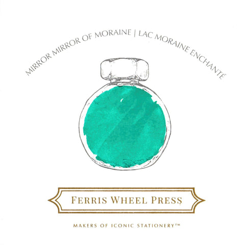 Ferris Wheel Press MIRROR MIRROR of MORAINE Fountain Pen Ink Dip Pen Ink Calligraphy Ink Bottle Ink | 38ml
