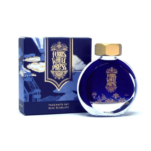 Ferris Wheel Press TANZANITE SKY Fountain Pen Ink Dip Pen Ink Calligraphy Ink Bottle Ink | 38ml