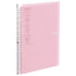 Kokuyo B5 Campus LIGHT PINK B5 Smart Ring Binder Notebook Sp706 26 Rings "Lay Flat" | 60 Sheets