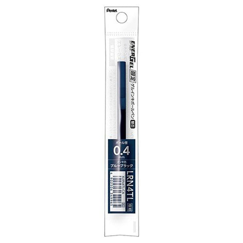 Pentel EnerGel Infree BLUE BLACK REFILL Gel Pen 0.4mm | XLRN4TL Quick Drying Smudge Resistant