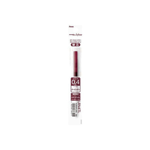 Pentel EnerGel Infree BLUE BLACK REFILL Gel Pen 0.4mm | XLRN4TL Quick Drying Smudge Resistant