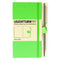 Leuchtturm 1917 Muted Colors NEON GREEN Fabric Pen Loop | Self-Adhesive
